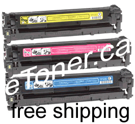 HP CP1515 - TRIPACK COMBO CYAN YELLOW MAGENTA COMPATIBLE FREE SHIPPING CANADA PROVINCE WIDE